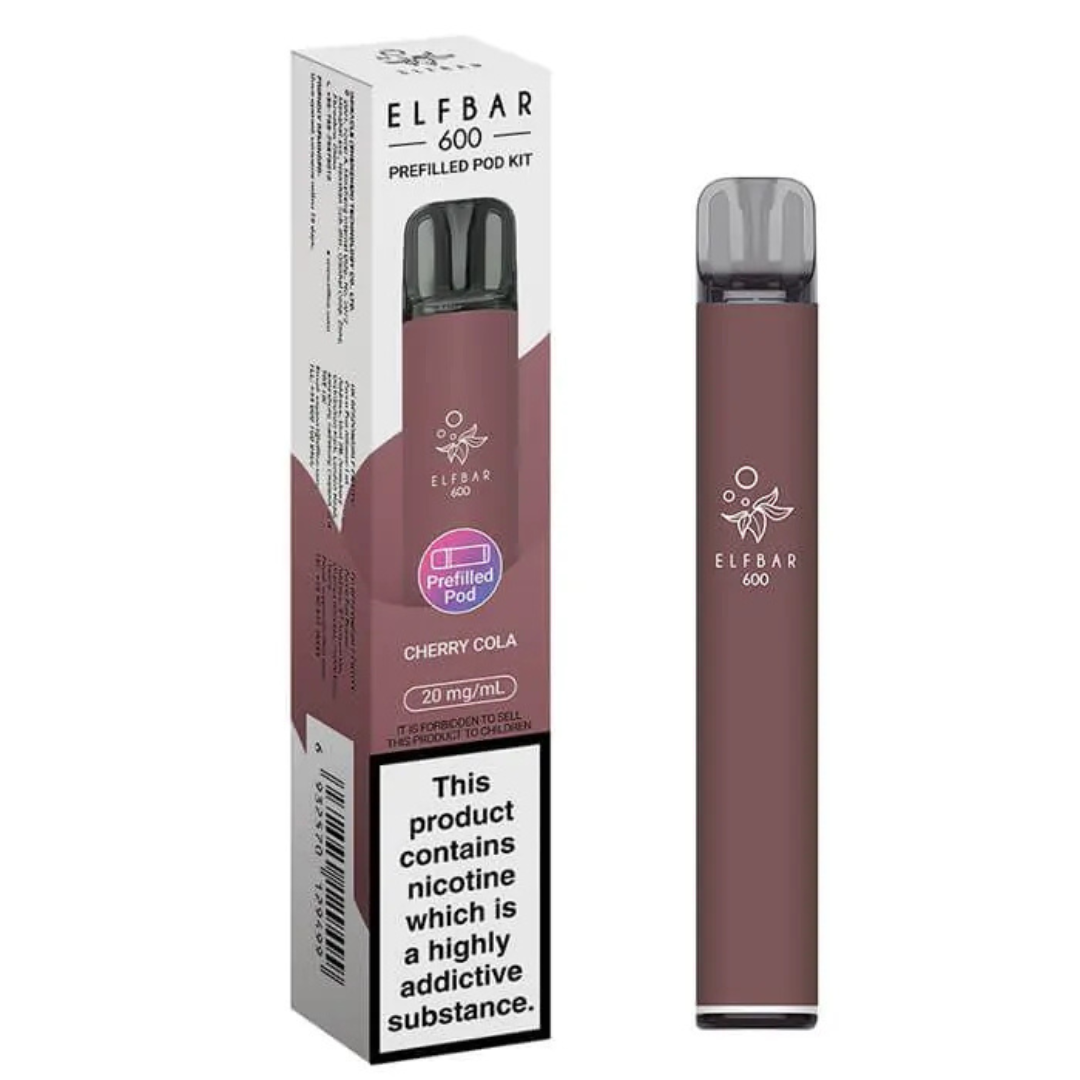 ELFBAR - 600 Prefilled Pod Vape Kit - The British Vape Company
