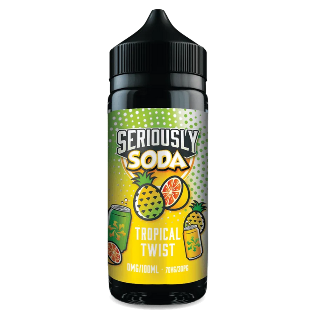DOOZY Seriously Soda - Tropical Twist 100ml Shortfill E-Liquid - The British Vape Company