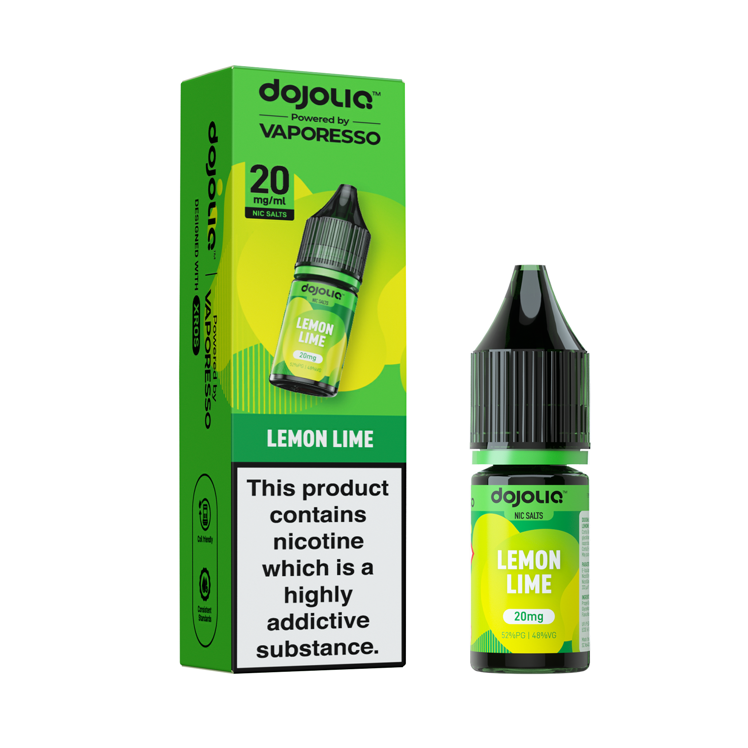 DOJOLIQ - Lemon Lime Nic Salt 10ml Vape Juice