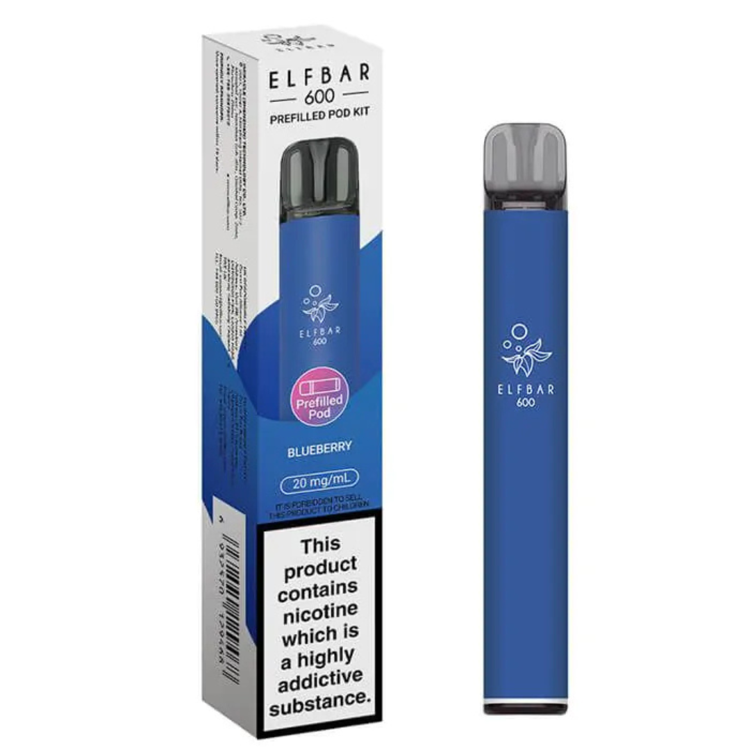 ELFBAR - 600 Prefilled Pod Vape Kit - The British Vape Company
