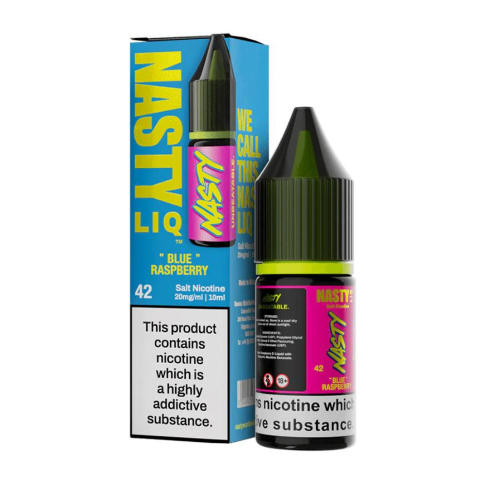 NASTY LIQ -  Blue Raspberry 10ml E-Liquid - The British Vape Company