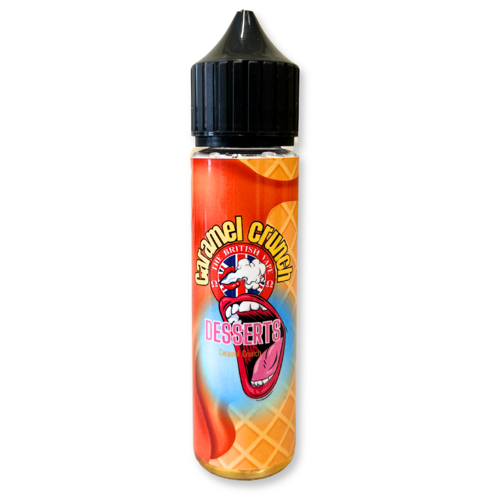 Desserts - Caramel Crunch 60ml Longfill E-Liquid (SALE)