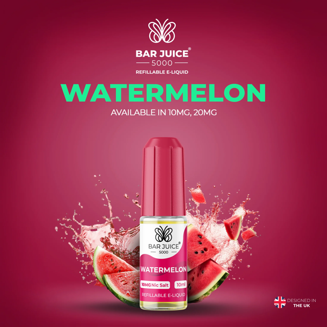 BAR JUICE 5000 - Watermelon 10ml E-Liquid