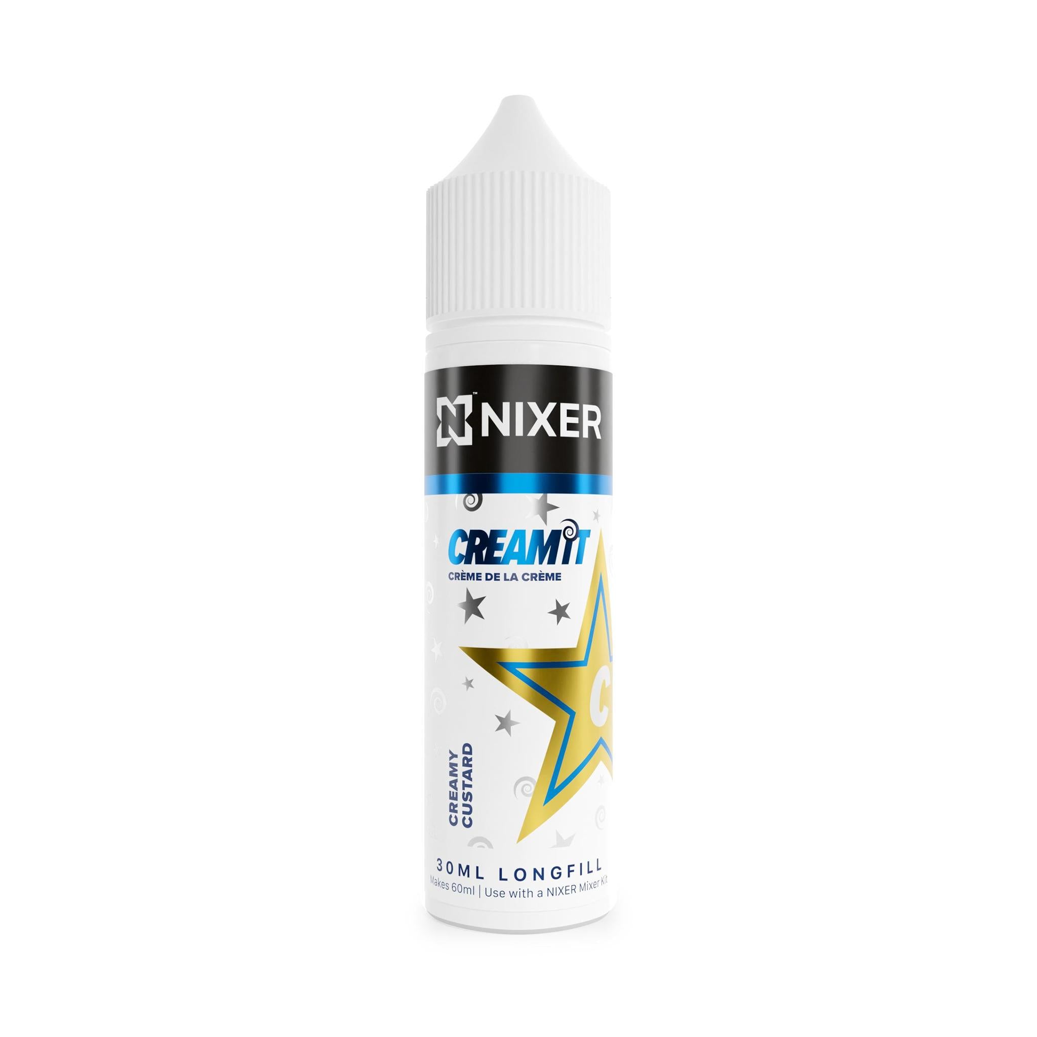 Nixer X Cream It - Creamy Custard 60ml Longfill E-Liquid