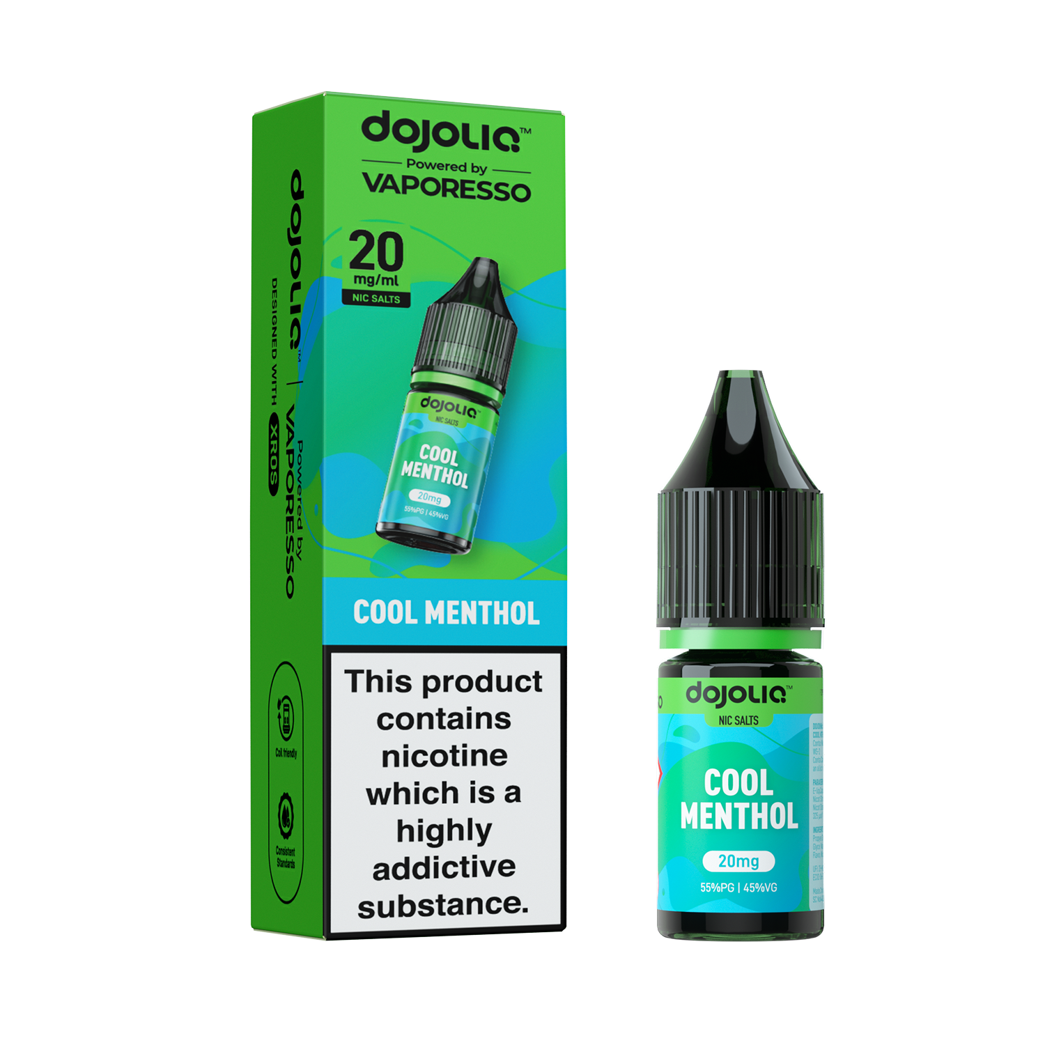 DOJOLIQ - Cool Menthol Nic Salt 10ml Vape Juice