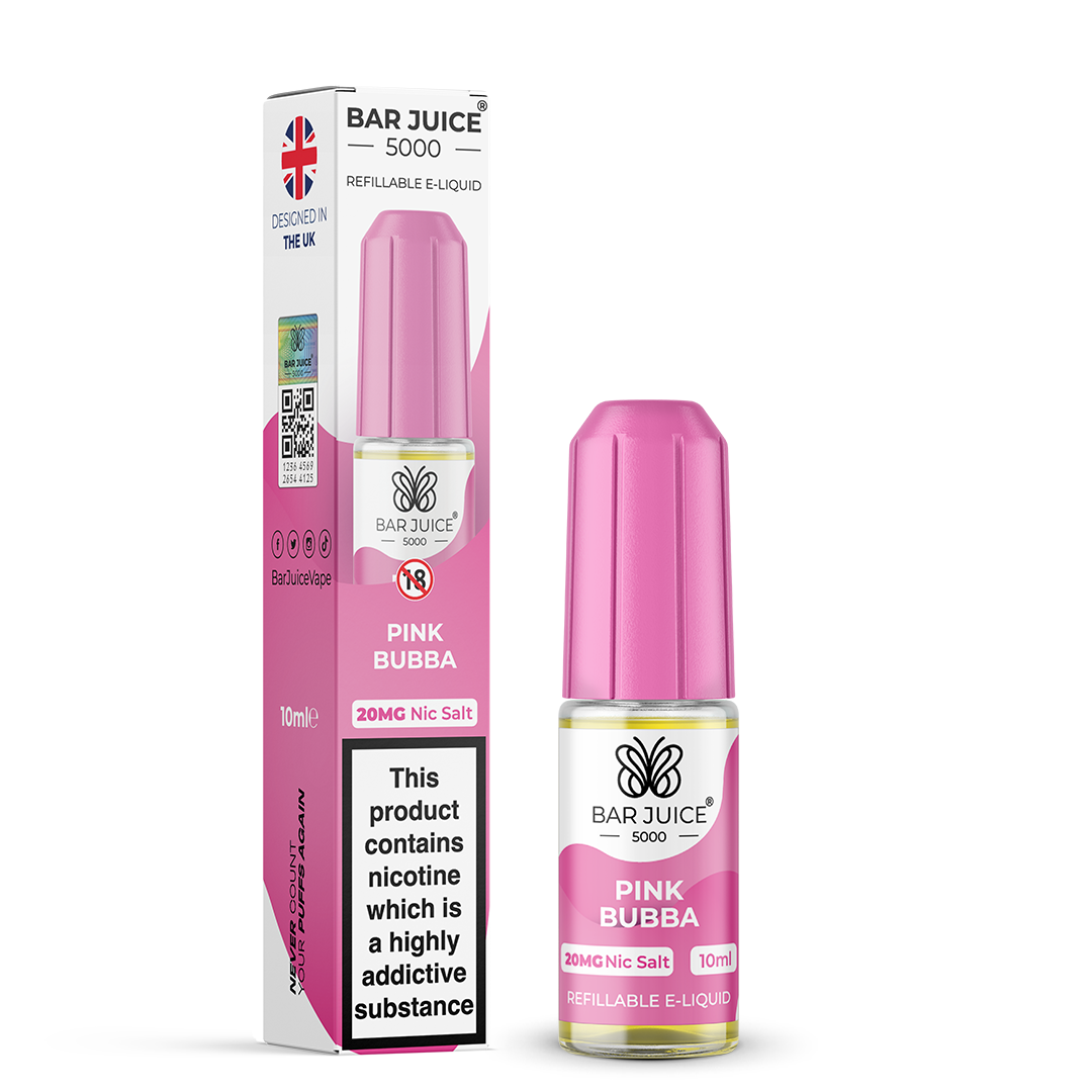 BAR JUICE 5000 - Pink Bubba 10ml E-Liquid