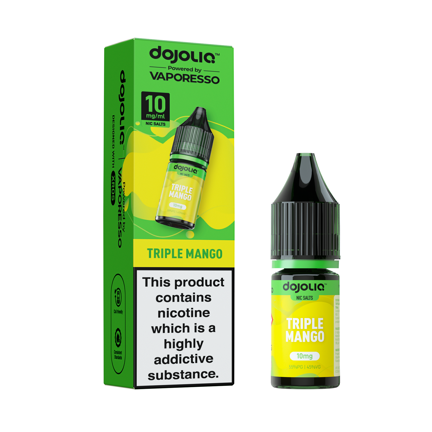 DOJOLIQ - Triple Mango Nic Salt 10ml Vape Juice