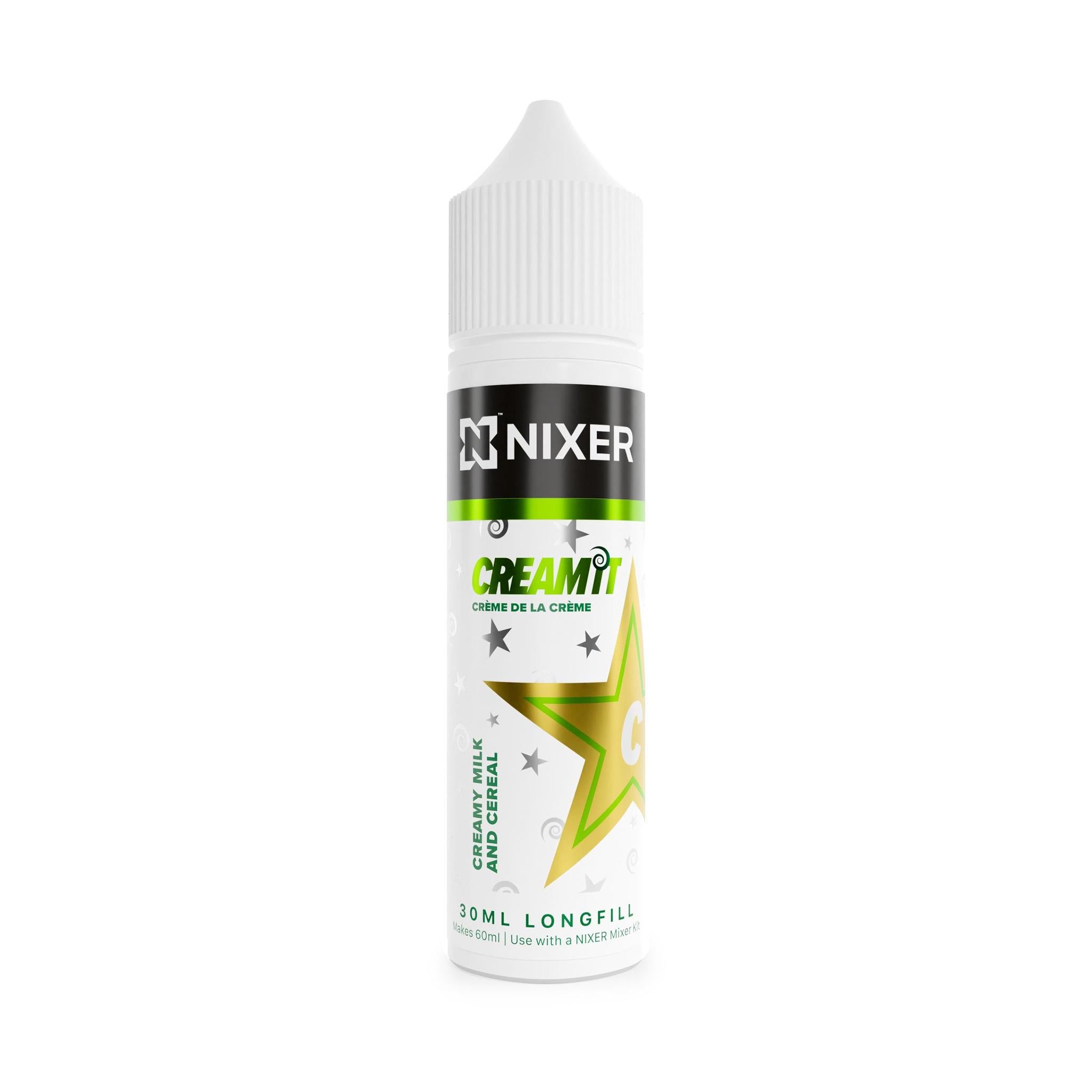 Nixer X Cream It - Creamy Milk & Cereal 60ml Longfill E-Liquid