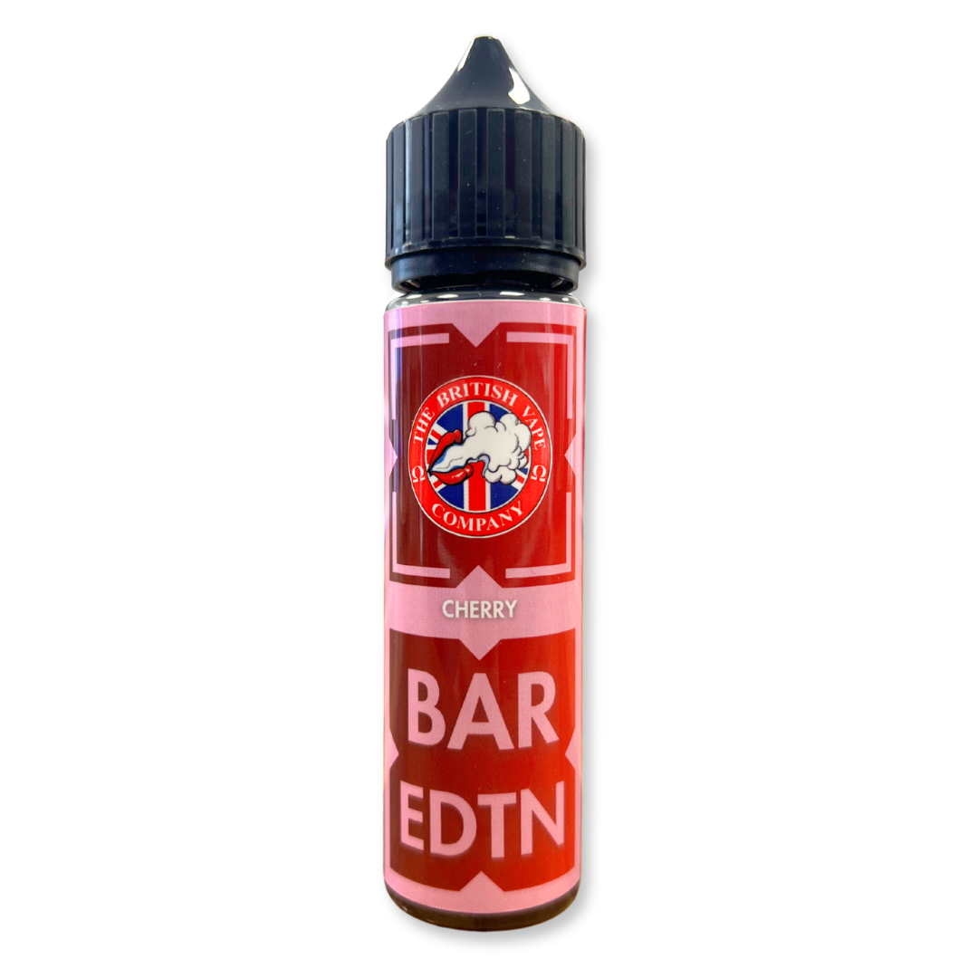 Bar Edition - Cherry 60ml Longfill E-Liquid - The British Vape Company