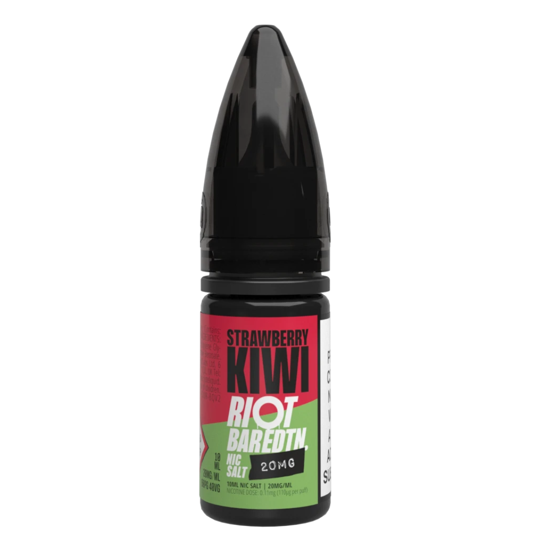 RIOT BAR EDTN – Strawberry Kiwi Nic Salt 10ml Vape Juice