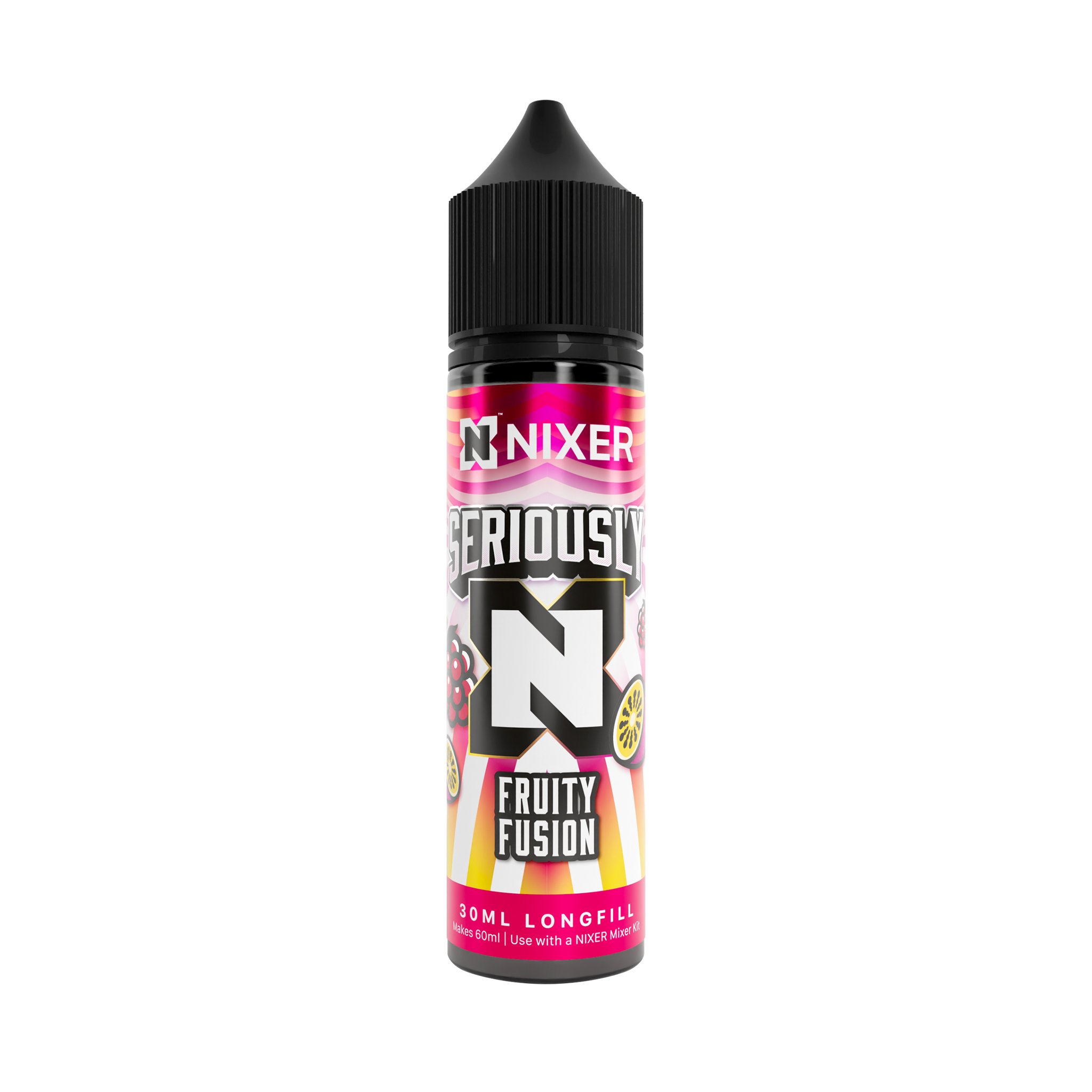 Nixer X Seriously - Fruity Fusion 60ml Longfill E-Liquid