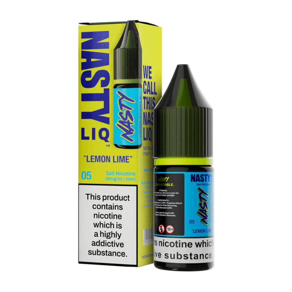 NASTY LIQ -  Lemon Lime 10ml E-Liquid - The British Vape Company