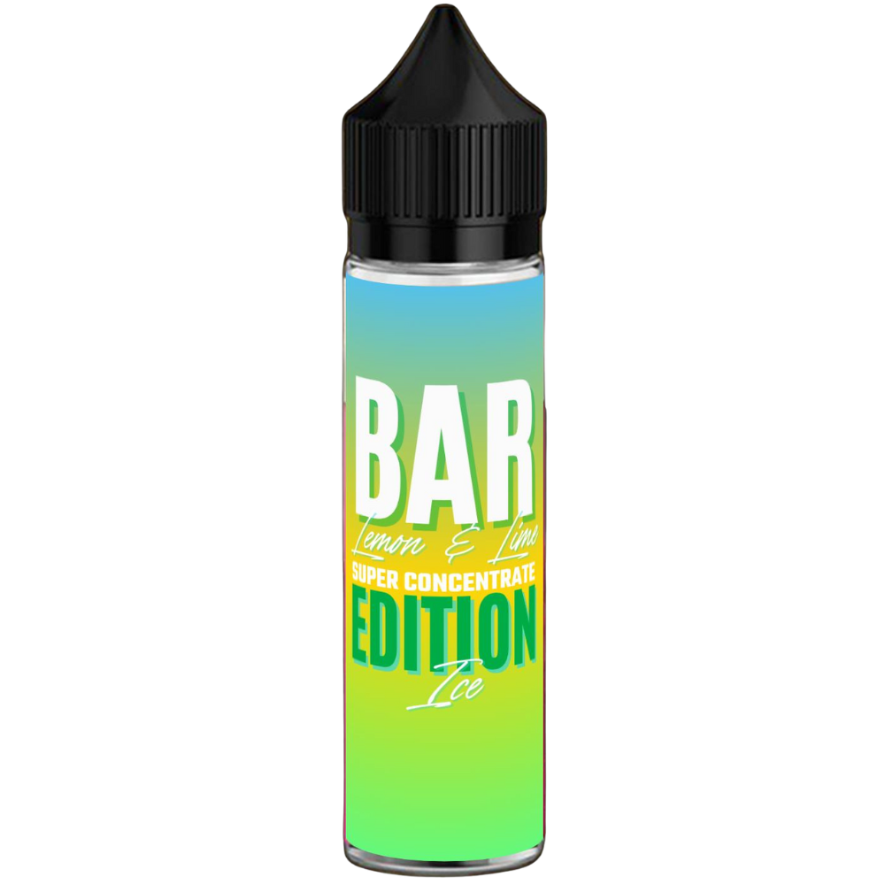 Bar Edition - Lemon & Lime Ice 60ml Longfill E-Liquid - The British Vape Company