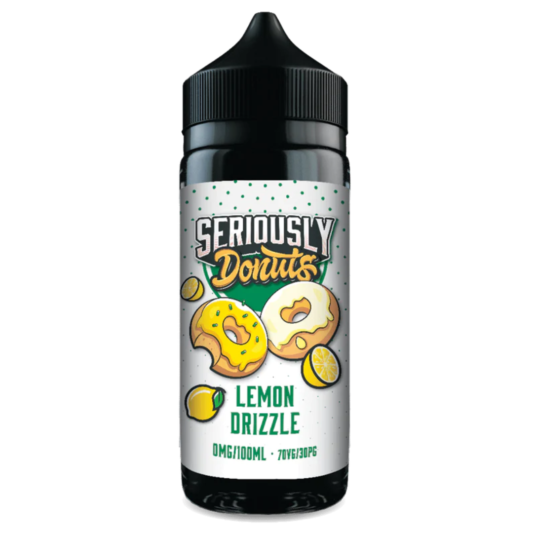 DOOZY Seriously Donuts - Lemon Drizzle 100ml Shortfill E-Liquid - The British Vape Company