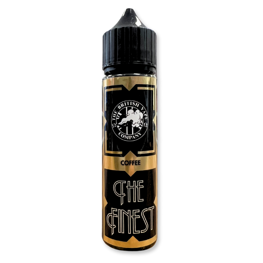 The Finest - Coffee 60ml Longfill E-Liquid - The British Vape Company