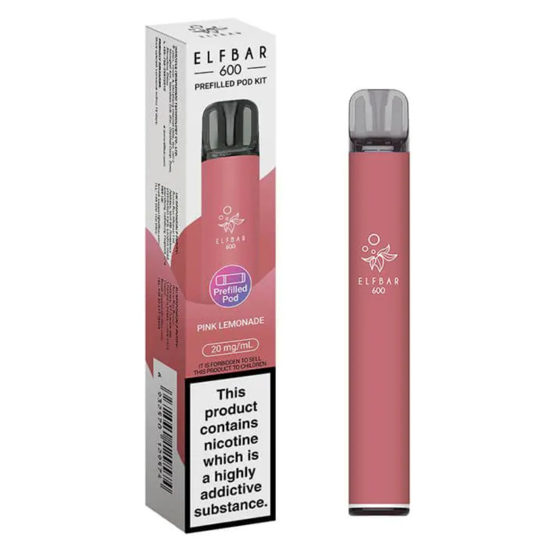 ELFBAR - 600 Prefilled Pod Vape Kit - The British Vape Company