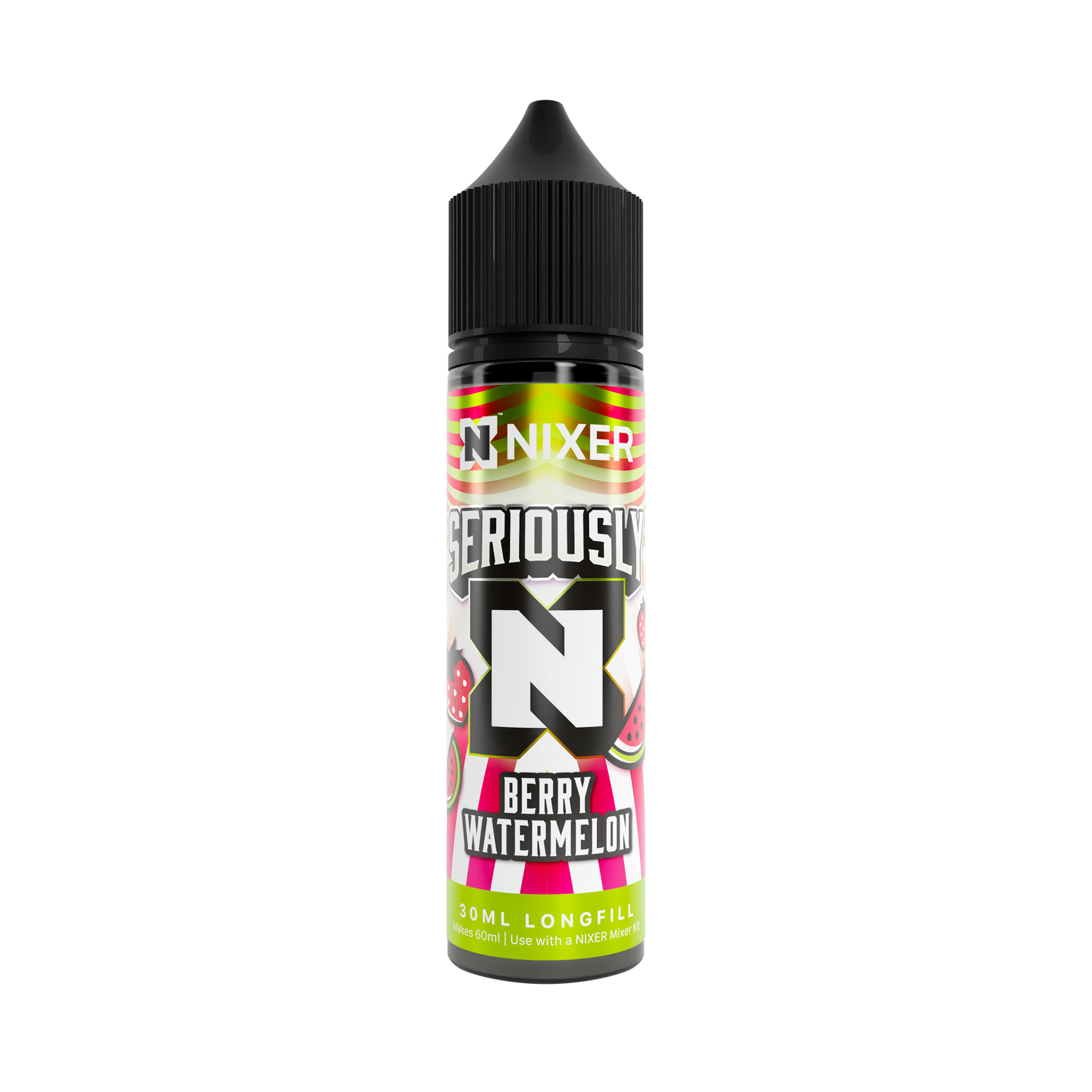 Nixer X Seriously - Berry Watermelon 60ml Longfill E-Liquid