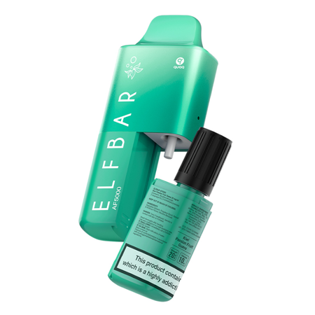 ELFBAR AF5000 - Kiwi Passionfruit Guava 5000 Puff Disposable Vape - The British Vape Company