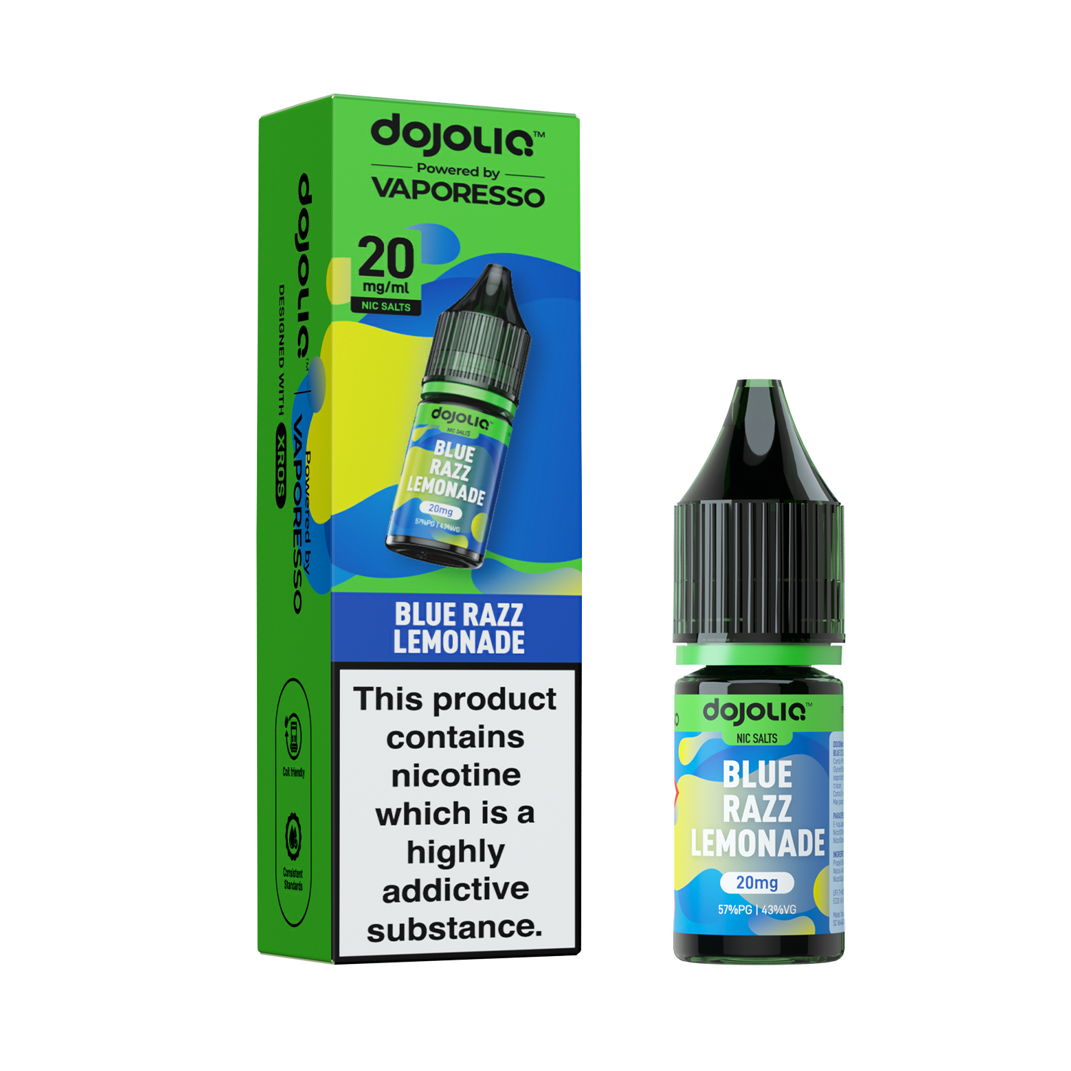 DOJOLIQ - Blue Razz Lemonade Nic Salt 10ml Vape Juice