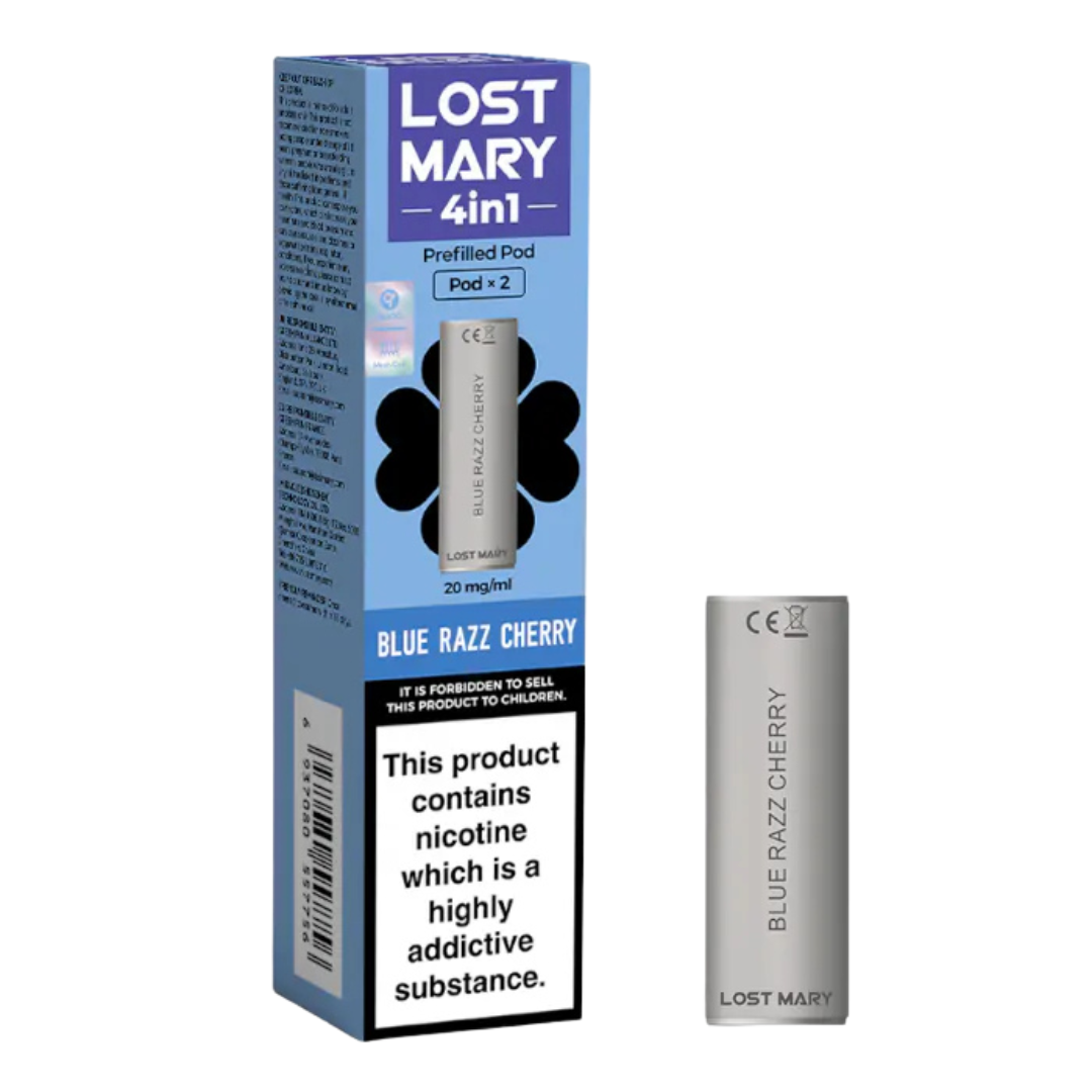 LOST MARY - 4 in 1 Prefilled Replacement Vape Pods (2pcs) - The British Vape Company