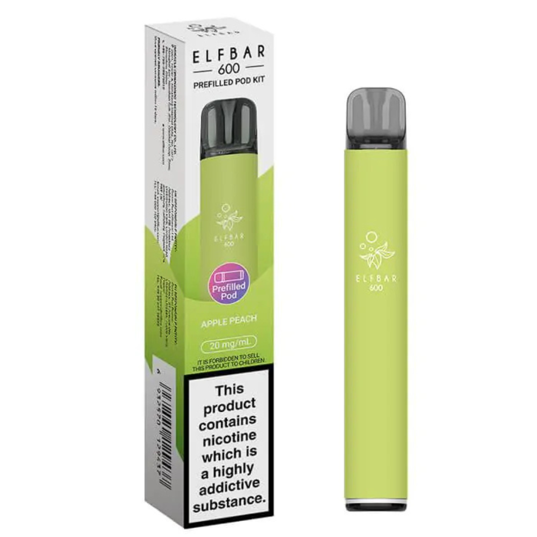 ELFBAR - 600 Prefilled Pod Vape Kit - The British Vape Company