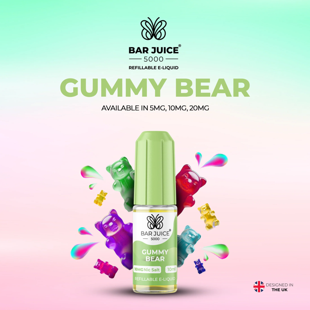 BAR JUICE 5000 - Gummy Bear 10ml E-Liquid