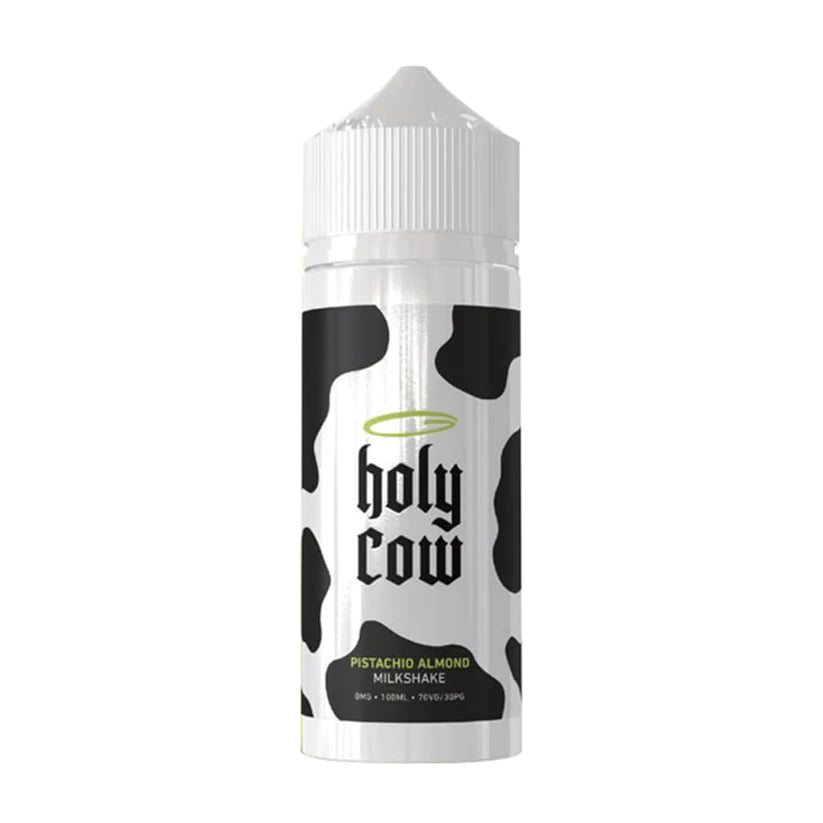 HOLY COW - Pistachio Almond Milkshake 100ml Shortfill E-Liquid - The British Vape Company