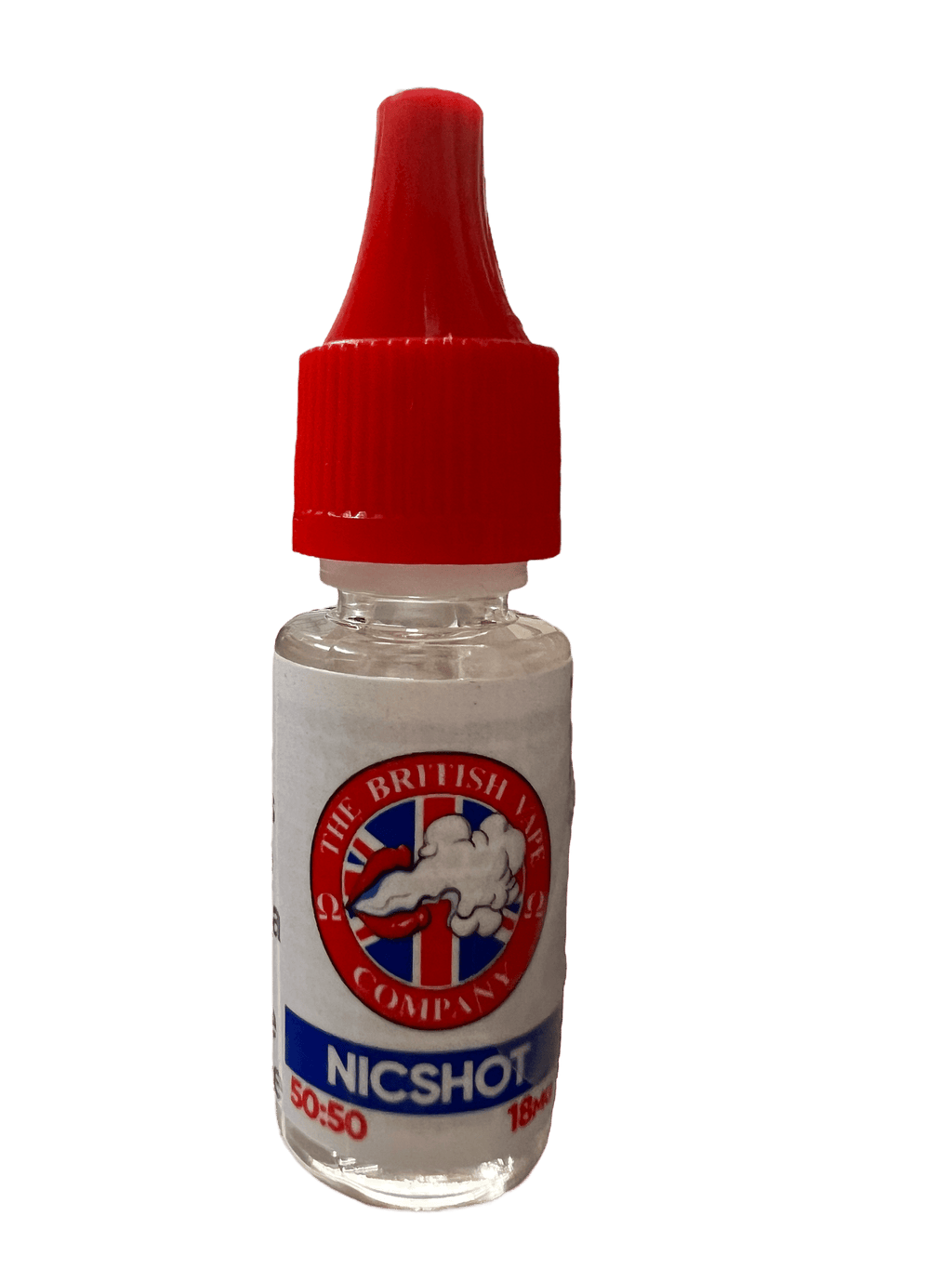 Nicotine Shot - 50/50 18mg 10ml - The British Vape Company