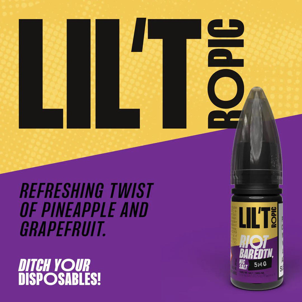 RIOT Bar EDTN - Lil' Tropic 10ml E-Liquid - The British Vape Company