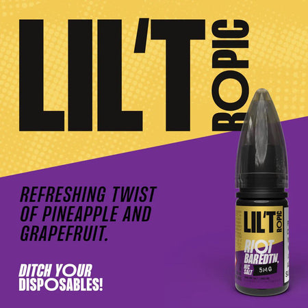 RIOT Bar EDTN - Lil' Tropic 10ml E-Liquid - The British Vape Company