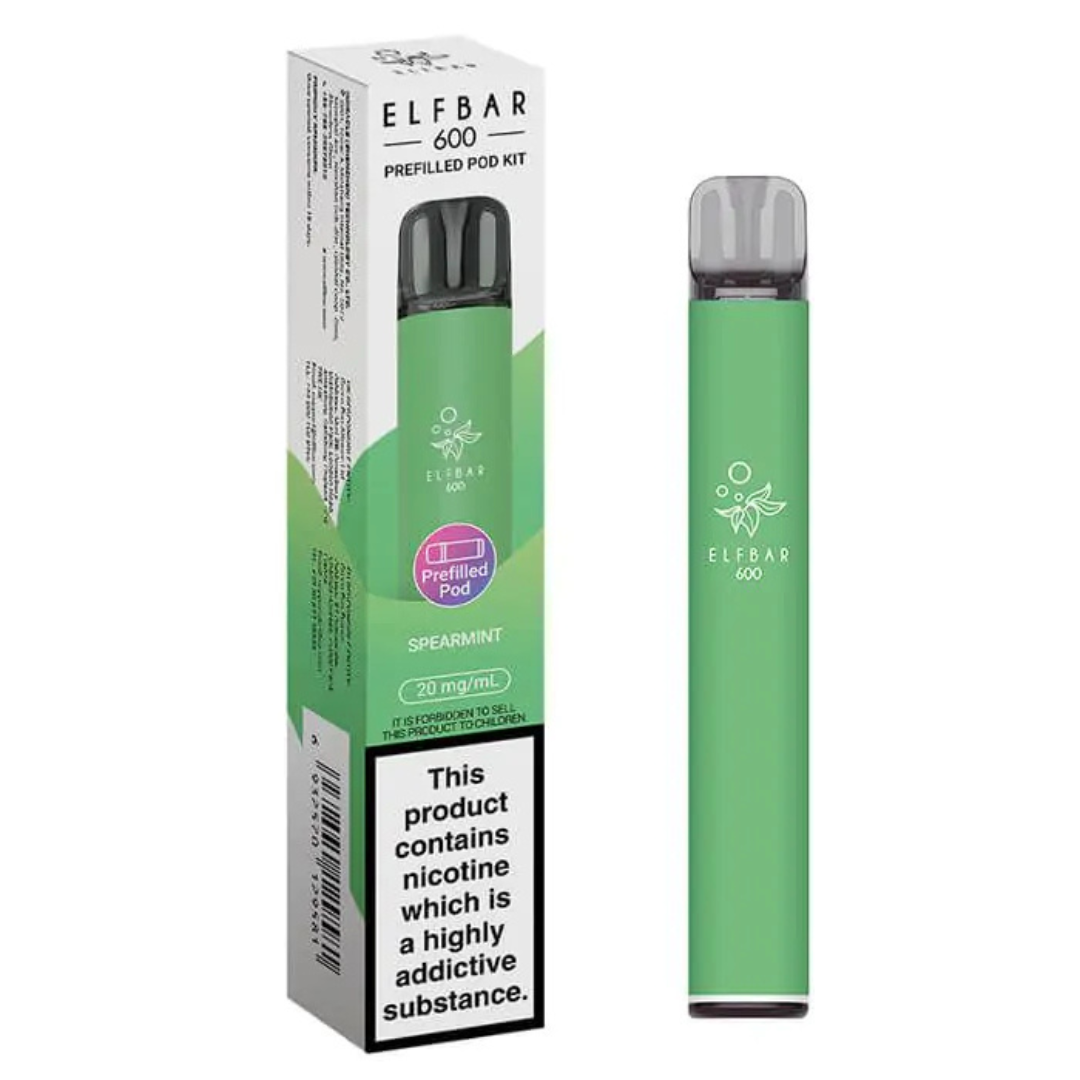 ELFBAR - 600 Prefilled Pod Vape Kit - The British Vape Company