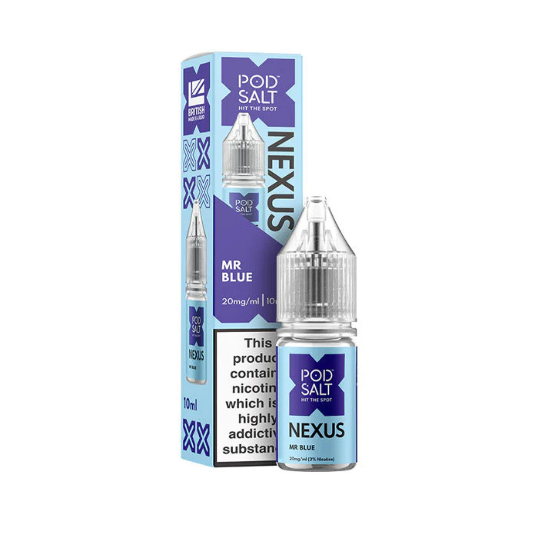 POD SALT NEXUS - Mr Blue 10ml E-Liquid