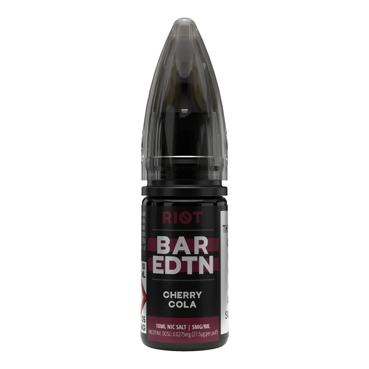 RIOT Bar EDTN - Cherry Cola 10ml E-Liquid - The British Vape Company