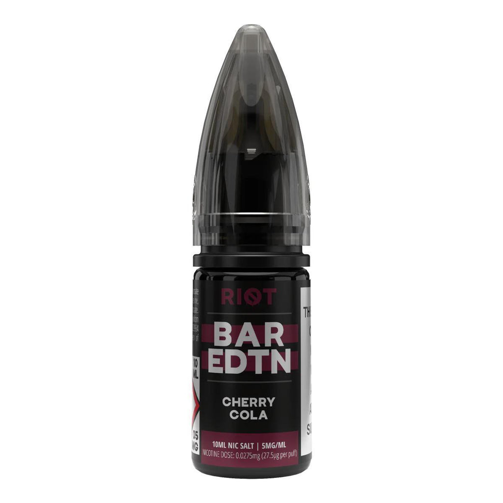 RIOT Bar EDTN - Cherry Cola 10ml E-Liquid - The British Vape Company