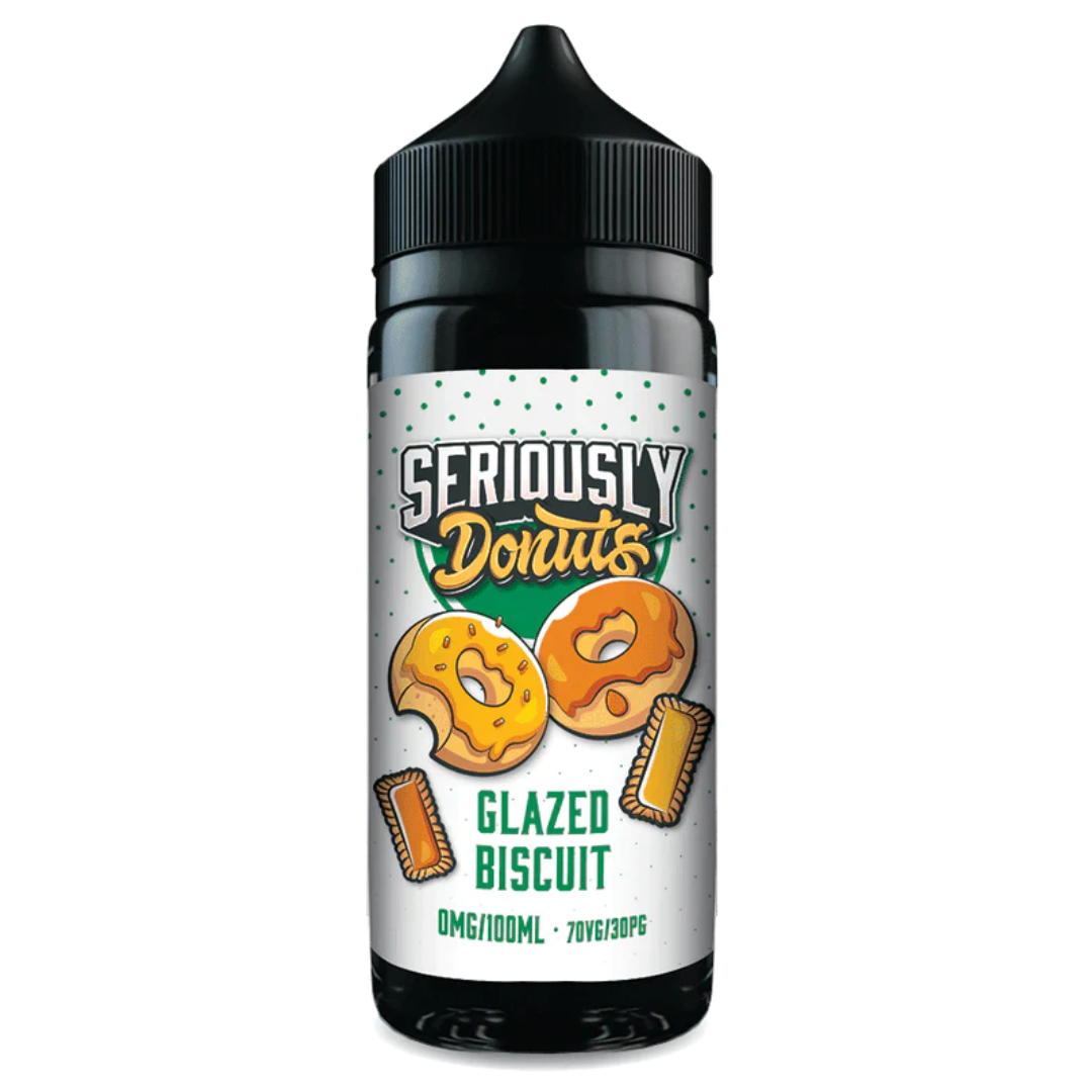 DOOZY Seriously Donuts - Glazed Biscuit 100ml Shortfill E-Liquid - The British Vape Company