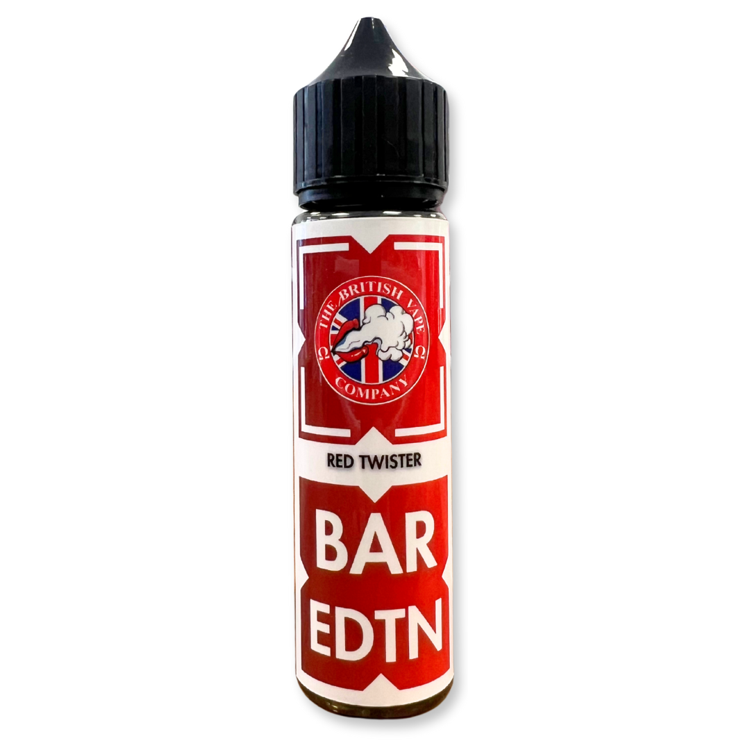Bar Edition - Red Twister 60ml Longfill E-Liquid - The British Vape Company