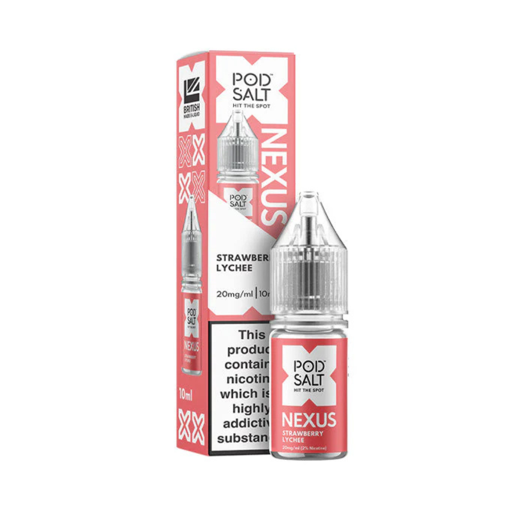 POD SALT NEXUS - Strawberry Lychee 10ml E-Liquid