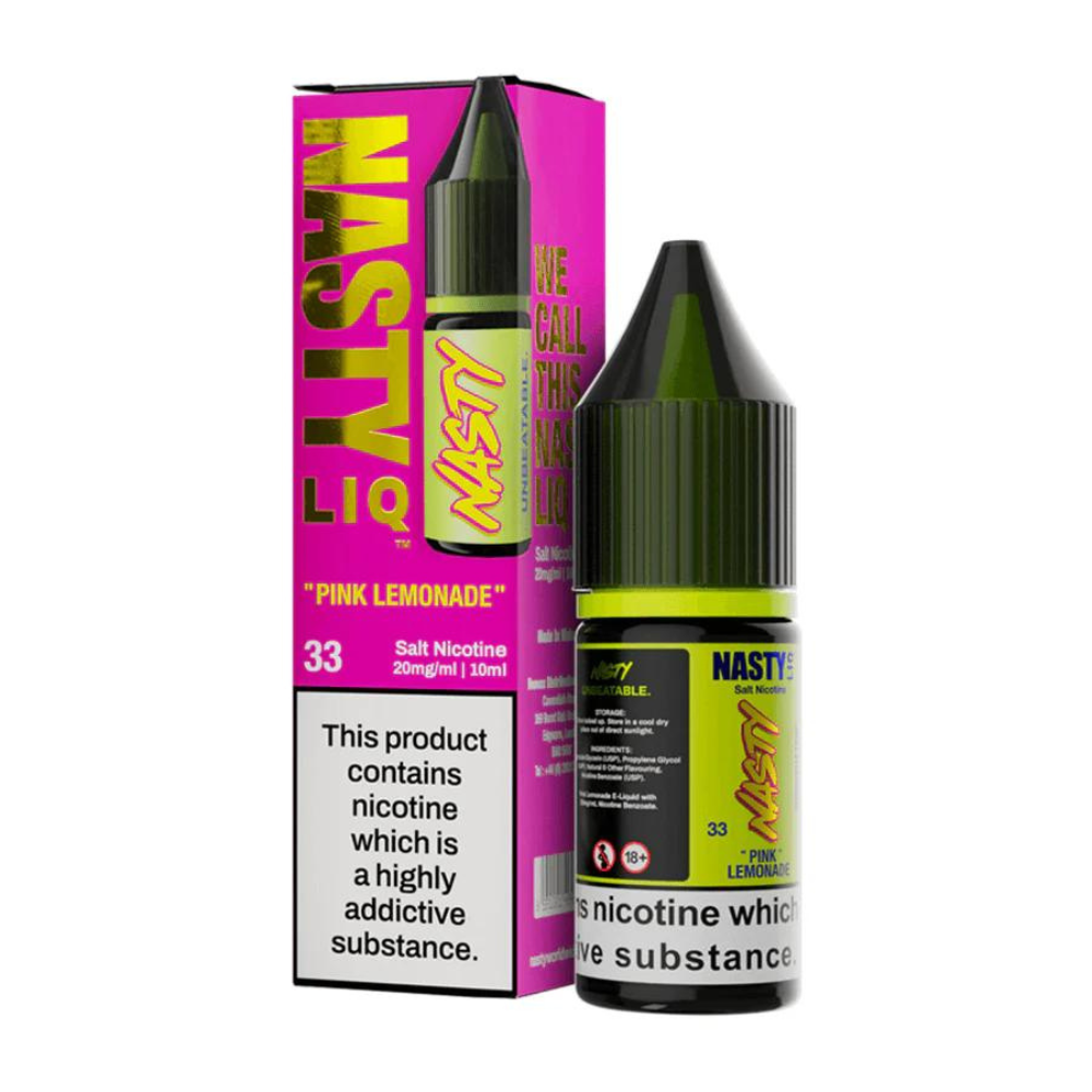 NASTY LIQ -  Pink Lemonade 10ml E-Liquid - The British Vape Company