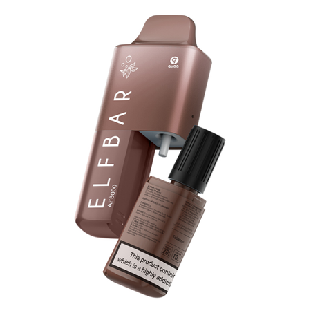 ELFBAR AF5000 - Tobacco 5000 Puff Disposable Vape - The British Vape Company