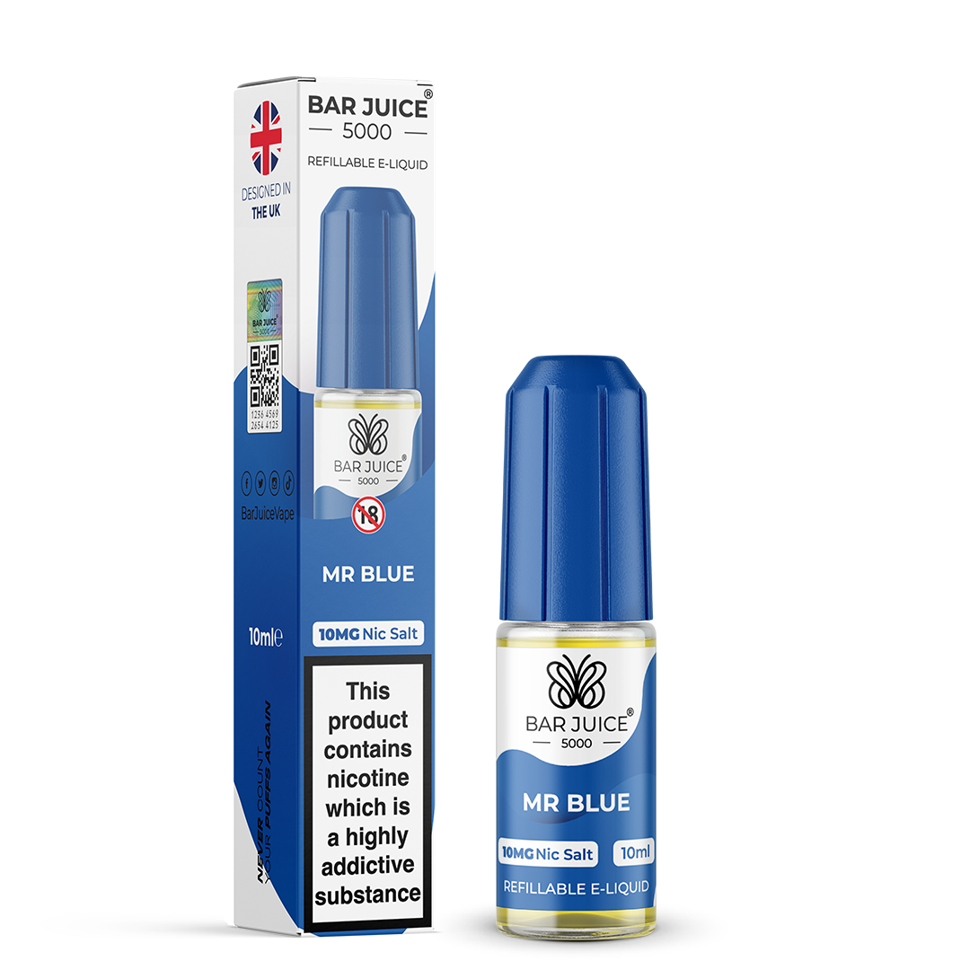 BAR JUICE 5000 - Mr Blue 10ml E-Liquid