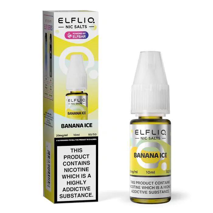 ELFLIQ -  Banana Ice 10ml E-Liquid