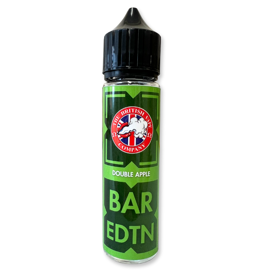 Bar Edition - Double Apple 60ml Longfill E-Liquid - The British Vape Company