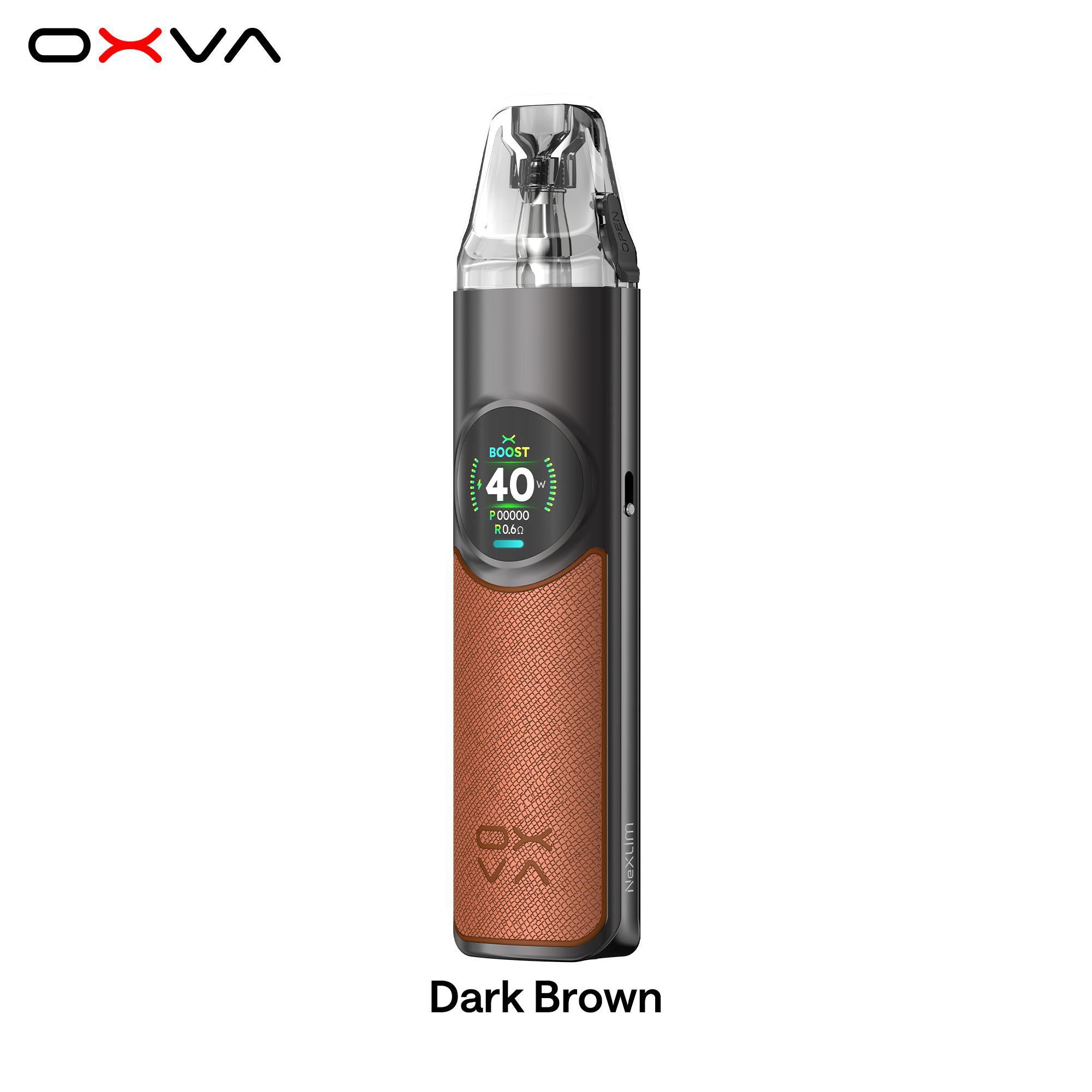 OXVA - NeXLIM Pod Vape Kit Dark Brown
