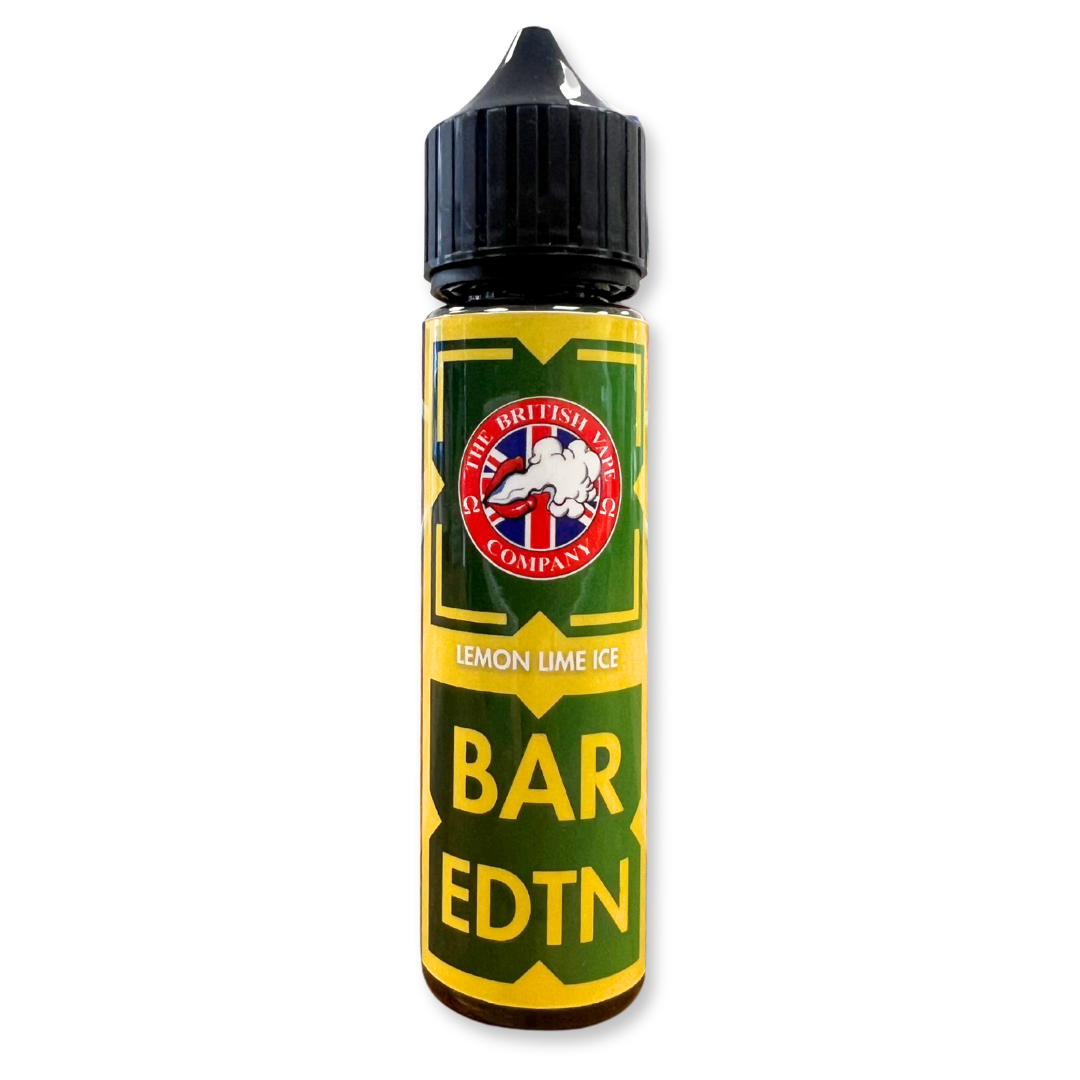 Bar Edition - Lemon & Lime Ice 60ml Longfill E-Liquid - The British Vape Company