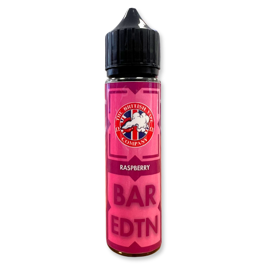 Bar Edition - Raspberry 60ml Longfill E-Liquid - The British Vape Company