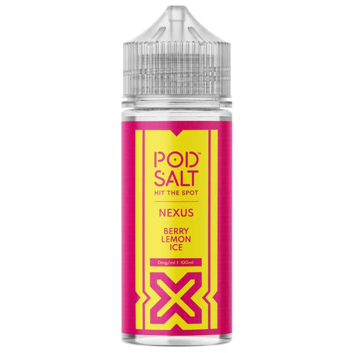 POD SALT Nexus - Berry Lemon Ice 100ml Shortfill E-Liquid - The British Vape Company