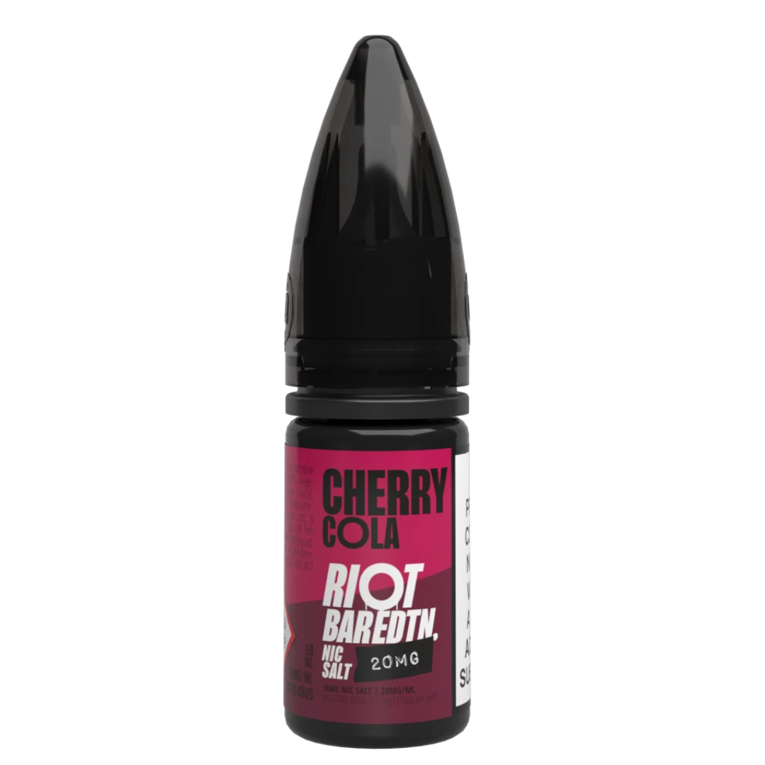 RIOT BAR EDTN – Cherry Cola Nic Salt 10ml Vape Juice