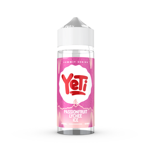 YETI Summit - Passionfruit Lychee Ice 100ml Shortfill E-Liquid - The British Vape Company