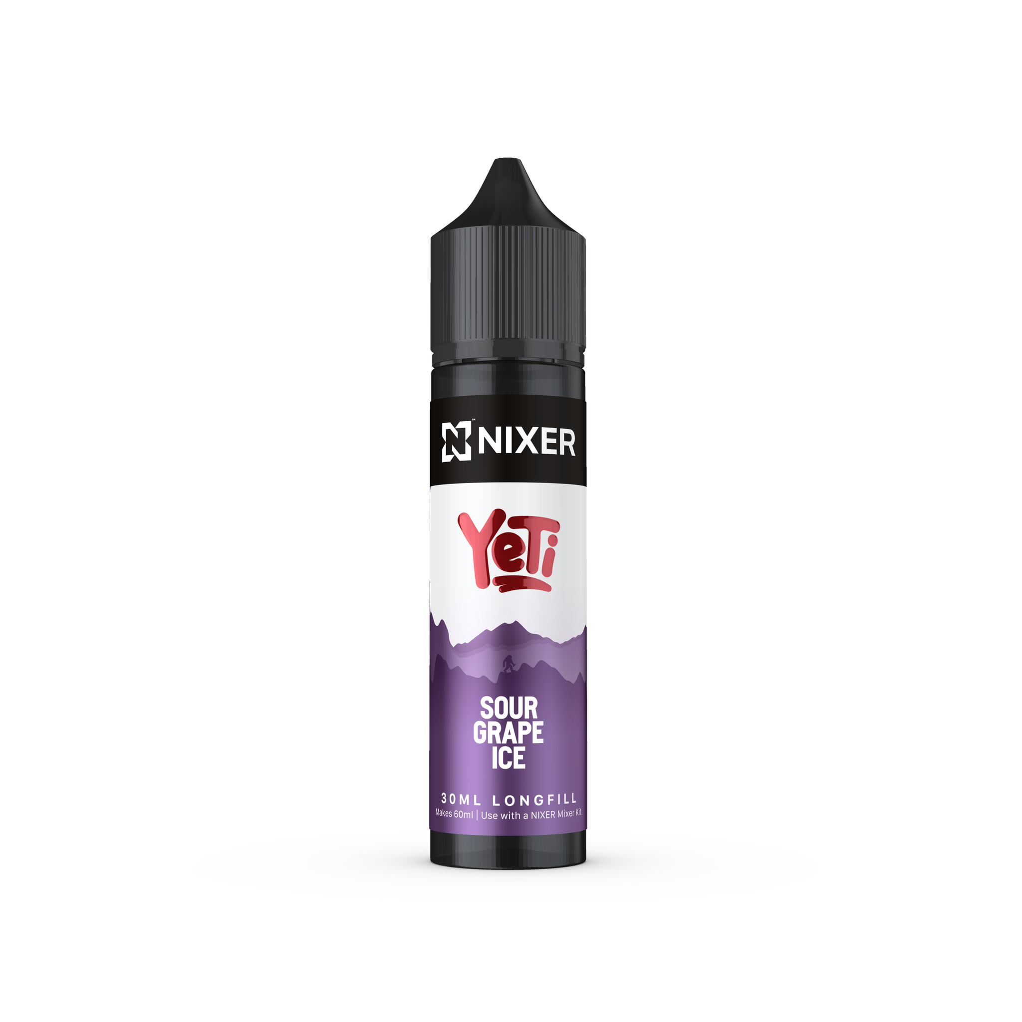 Nixer X Yeti - Sour Grape Ice 60ml Longfill E-Liquid