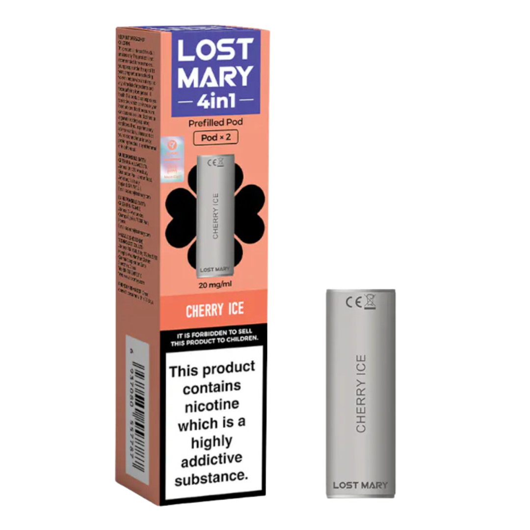 LOST MARY - 4 in 1 Prefilled Replacement Vape Pods (2pcs) - The British Vape Company